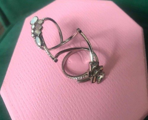 Bague articulée swarovski - bague, t58
