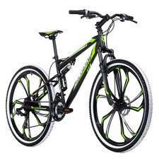 VTT Semi-rigide 27,5'' Scrawler noir-vert 21 Vitesses M599M