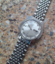 Vintage Seiko 5 23 Jewels Automatic 5126 8050 Juillet 1968 JDM Coin Rim Bezel