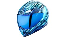 Casque Noveau Md Bleu Icon
