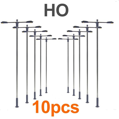 Lampadaires simple à - 10,