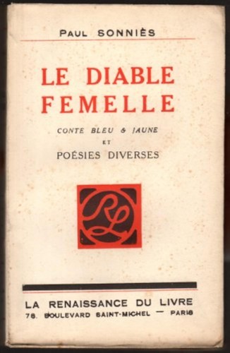 Diable femelle conte bleu - diable,