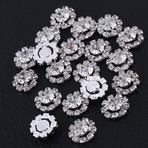 20pcs flatback ronde strass - flatback,
