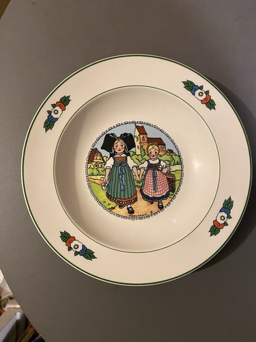 Assiette creuse après - d'après, hansi