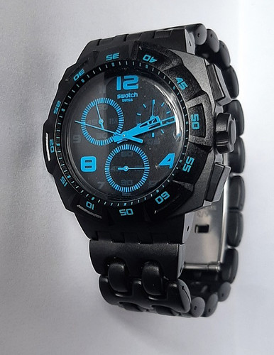 Montre swatch chrono - swatch, black