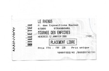 RARE / TICKET BILLET CONCERT -