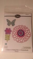 jeu de 4 matrices sizzix thinlits Springtime par Echo Park PRIX CONSEILLÉ 14,99 £