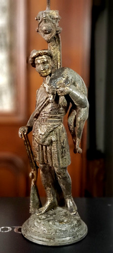 Statuette xixème regule pied - regule,