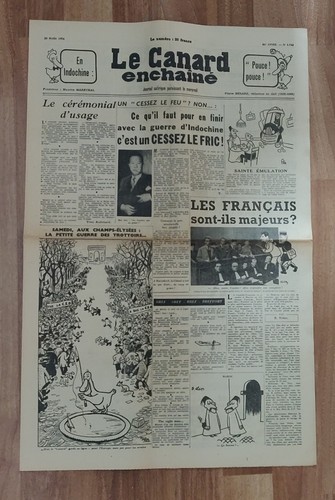 Canard enchainé 1742 - le, n°1742