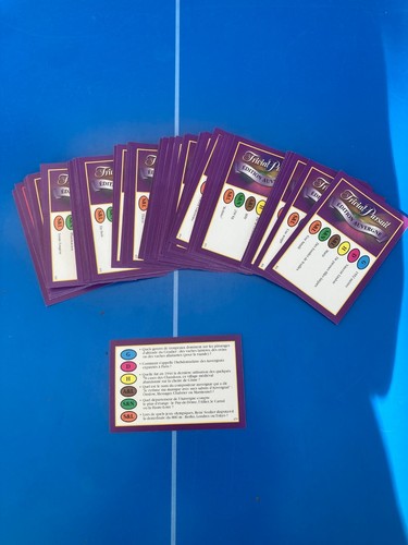 Trivial pursuit lot cartes - trivial,