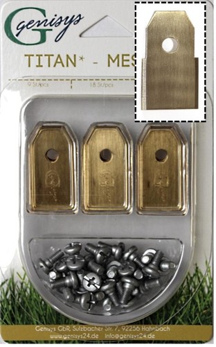 Titan spare blades - spare, knifes