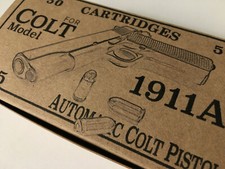 Empty ammo box For Colt Model