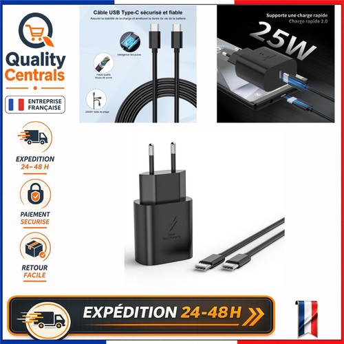 Chargeur rapide 25w usb - rapide, usb-c