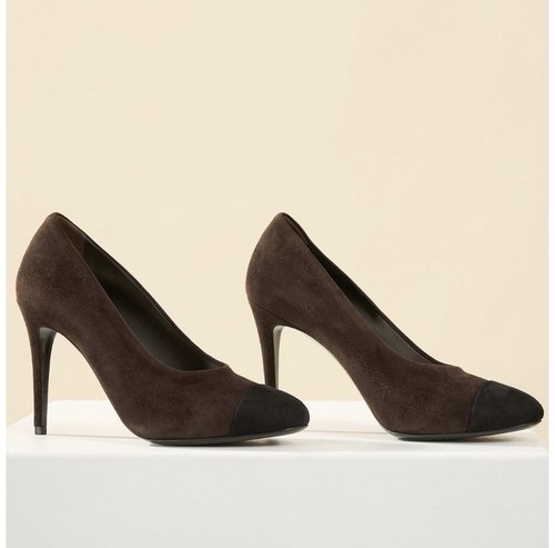 Chanel escarpins femme - chanel, daim