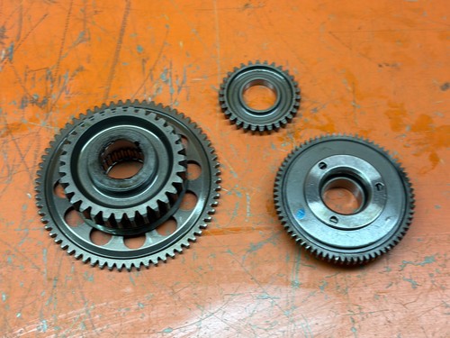 Primary gears and starter - , one
