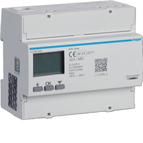 Compteur énergie triphasé - d'Énergie,
