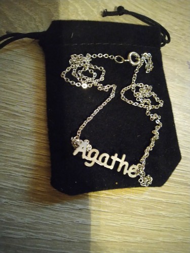 Collier ras cou - ras, argenté