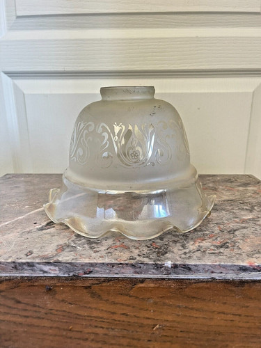 Ancien grande tulipe - ancien, lampe
