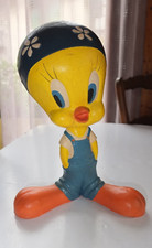 TITI ET GROSMINET: GRANDE FIGURINE TITI EN LATEX 29 cm. BULLYLAND WARNER BROS