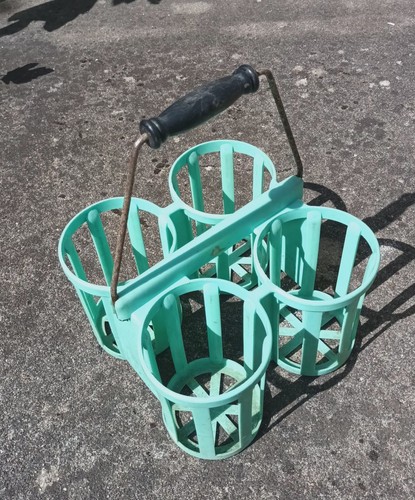 Porte bouteilles métal - métal, vert
