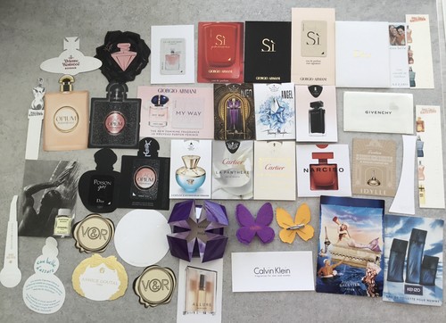 Lot cartes parfumées - lot,