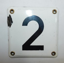 ANCIENNE PLAQUE ÉMAILLÉE 