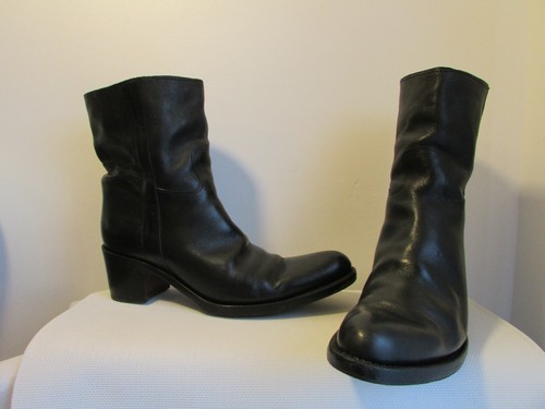 Bottines free lance cuir noir