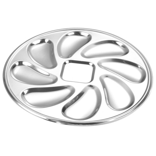 Plat rond acier inoxydable - plat,
