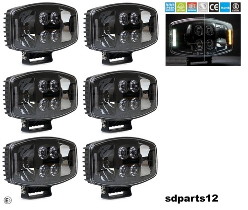 Phare travail led 12v - 6x,
