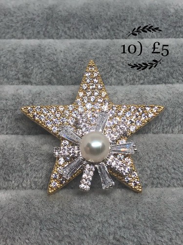 Broche perle eau - broche, d'eau