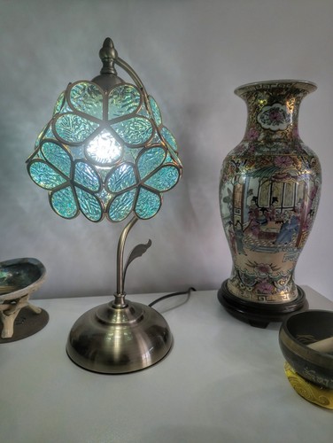 Lampe floral style art nouveau - lampe,