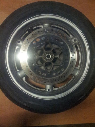 Roue arriere avec disque - arriere,