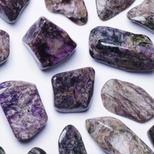 ★☆ CHAROITE from Russia - Rolled Stones Sold Unit - 1.5-3cm ☆★