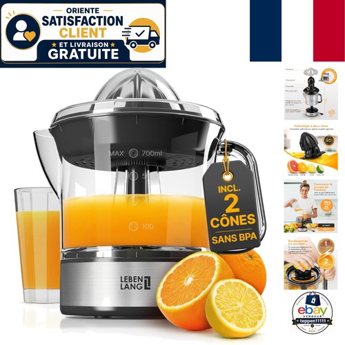 Presse agrume électrique avec - presse,