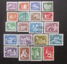 HONGRIE série N°1335 au 1344 oblitérés