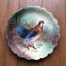 Ancien Plat Porcelaine de