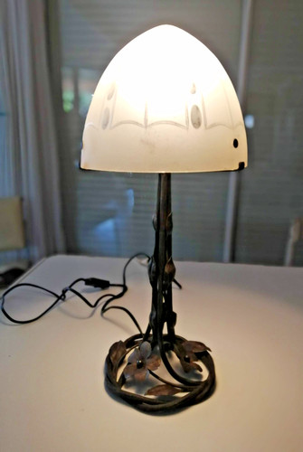 Ancienne lampe champignon - lampe,