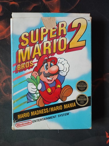 Super mario bros - mario, boite
