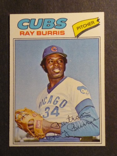 1977 topps ray - 1977, burris