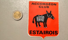 Accordion Club ESTAIROIS Sticker
