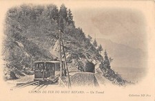 CPA 73 CHEMIN DE FER DU MONT REVARD UN TUNNEL / TRAIN