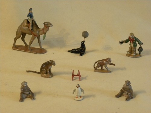 Lot figurine quiralu animaux - lot,