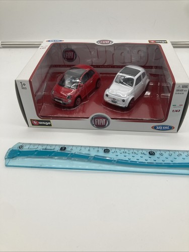 Coffret fiat 500 burago - fiat,
