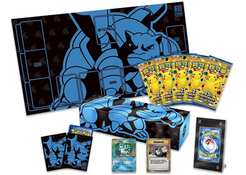 Coffret pokémon tortank 25e - coffret,
