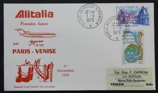 Enveloppe Premier Vol : Paris