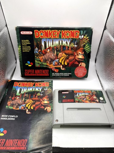 Jeu snes super nintendo donkey - jeu,