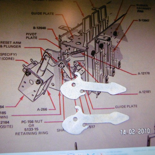 Rampe flipper gottlieb - flipper,