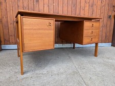 Bureau Vintage En Teck Arne