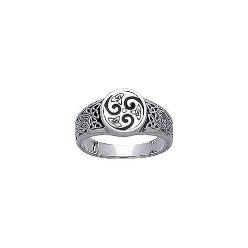 Bague triskele nœud - triskele, en