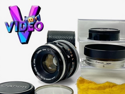 Objectif canon 50mm 1 - objectif, f/1.8